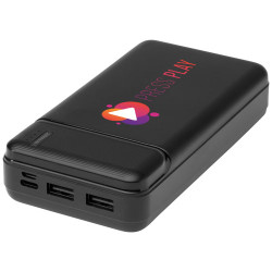 Bateria externa de plastico reciclado de 20 000 mAh Loop