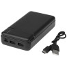 Bateria externa de plastico reciclado de 20 000 mAh Loop