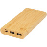 Bateria externa de 10000 mAh de bambu Tulda