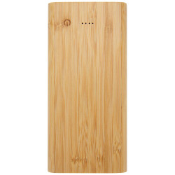Bateria externa de 10000 mAh de bambu Tulda