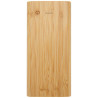 Bateria externa de 10000 mAh de bambu Tulda
