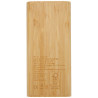 Bateria externa de 10000 mAh de bambu Tulda