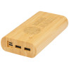 Bateria externa de 20000 mAh de bambu Tulda