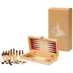 Set de juegos 3 en 1 de madera Mugo