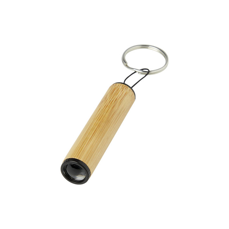 Llavero de bambu con luz Cane