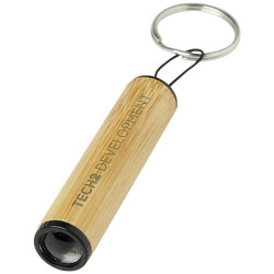 Llavero de bambu con luz Cane