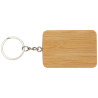 Llavero de bambu con cable de carga retractil 6 en 1 Reel