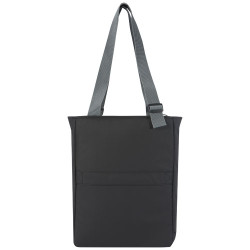 Bolsa Tote para portatil de 14 de material reciclado GRS resistente al agua de 14 l Aqua