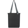 Bolsa Tote para portatil de 14 de material reciclado GRS resistente al agua de 14 l Aqua