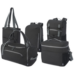 Bolsa Tote para portatil de 14 de material reciclado GRS resistente al agua de 14 l Aqua
