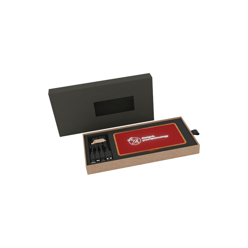 Bateria externa inalambrica luminosa de 5000 mAh SCXdesign P36