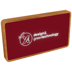 Bateria externa inalambrica luminosa de 5000 mAh SCXdesign P36