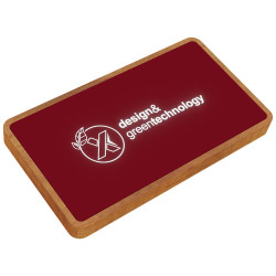 Bateria externa inalambrica luminosa de 5000 mAh SCXdesign P36