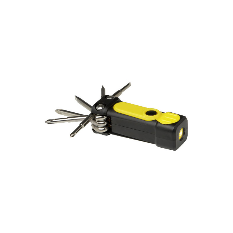 Set de destornilladores de plastico reciclado 8 en 1 RCS con linterna Octo
