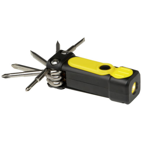 Set de destornilladores de plastico reciclado 8 en 1 RCS con linterna Octo