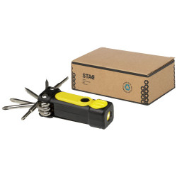 Set de destornilladores de plastico reciclado 8 en 1 RCS con linterna Octo