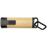 Linterna de plastico reciclado con mosqueton de bambu RCS Kuma