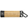 Linterna de plastico reciclado con mosqueton de bambu RCS Kuma