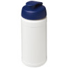 Bidon deportivo con tapa Flip de material reciclado de 500 ml Baseline