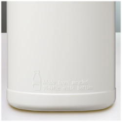 Bidon deportivo con tapa Flip de material reciclado de 500 ml Baseline