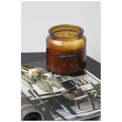 Vela perfumada de 650 g con fragancia de madera de cedro Wellmark Let s Get Cozy