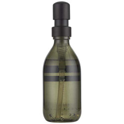 Dispensador de jabon de manos de 200 ml y juego de velas aromaticas de 150 g con fragancia de ambar oscuro Wellmark Discovery