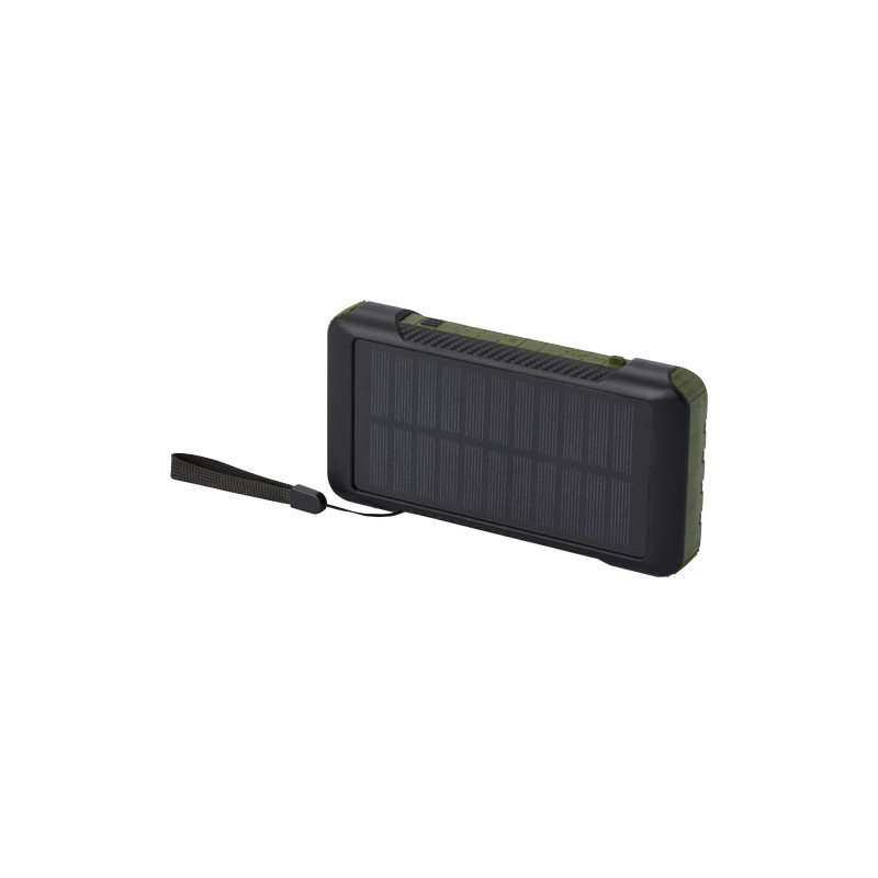 Bateria externa de dinamo solar en plastico reciclado de 10 000 mAh con certificacion RCS Soldy