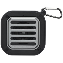Altavoz solar Bluetooth IPX5 de 3W con mosqueton en plastico reciclado con certificacion RCS Solo