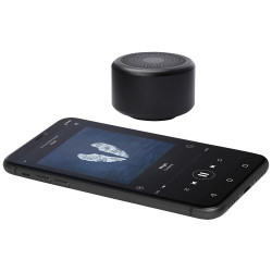 Minialtavoz BluetoothR de aluminio reciclado de 3 w con certificacion RCS Rise