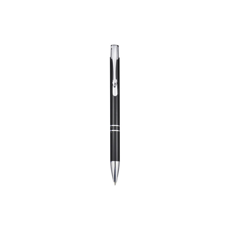 Boligrafo de aluminio Moneta tinta azul