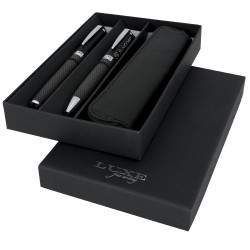 Set de regalo duo con estuche Carbon tinta negra