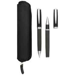 Set de regalo duo con estuche Carbon tinta negra
