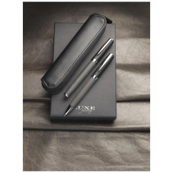 Set de regalo duo con estuche Carbon tinta negra