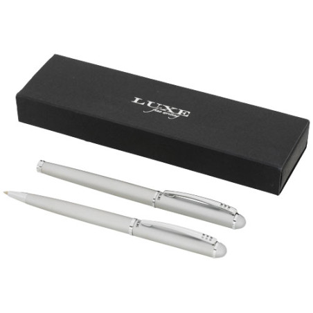 Set de boligrafo y rollerball Andante tinta negra