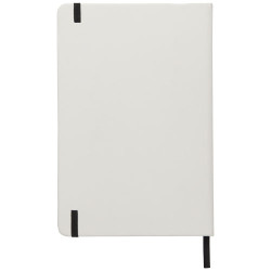 Libreta A5 blanca con cinta de color Spectrum