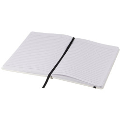 Libreta A5 blanca con cinta de color Spectrum