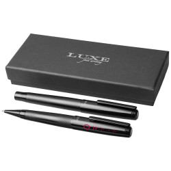 Set de boligrafo y rollerball Gloss tinta negra