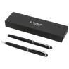 Set de boligrafo y rollerball Andante tinta negra