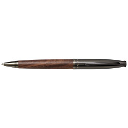 Boligrafo con cuerpo de madera Loure tinta negra