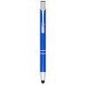 Boligrafo con stylus de aluminio Moneta tinta azul