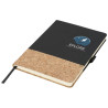 Libreta A5 de PU y corcho Evora