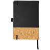 Libreta A5 de PU y corcho Evora
