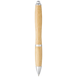 Boligrafo de bambu Nash tinta azul