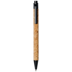 Boligrafo de corcho y paja de trigo Midar tinta negra