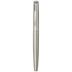 Parker pluma estilografica de acero inoxidable Jotter tinta azul