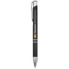 Boligrafo de aluminio Moneta tinta negra