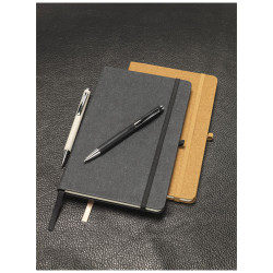 Libreta A5 de retales de piel Atlana
