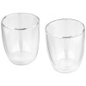 Set de 2 vasos de vidrio Boda