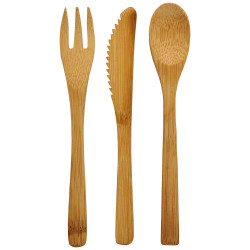 Juego de cubiertos de bambu Celuk