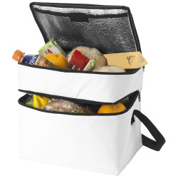 Bolsa isotermica de 2 compartimentos con cremallera Oslo